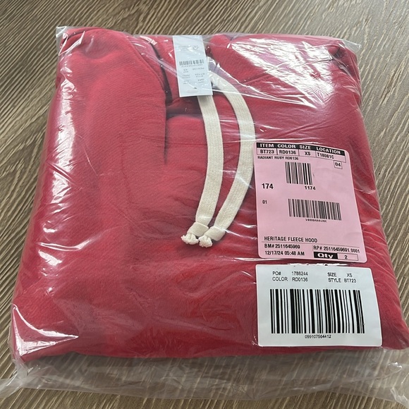 NWT XS J Crew Heritage sweatshirt - Picture 2 of 2